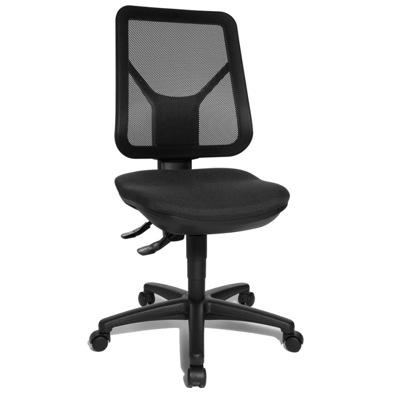 Topstar bureaustoel Ergo Net, paars, netbekleding, ergonomisch